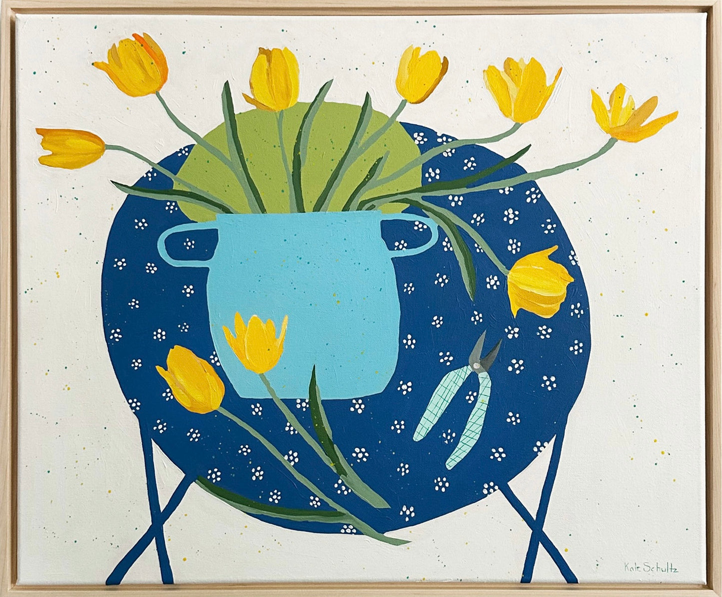 Yellow Tulips from the Garden