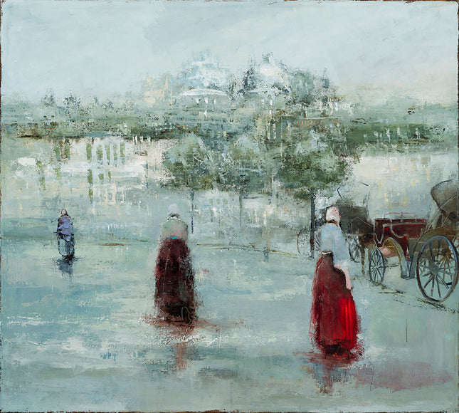 After Novels, The Tea Cups And The Skirts That Trail Along The Floor