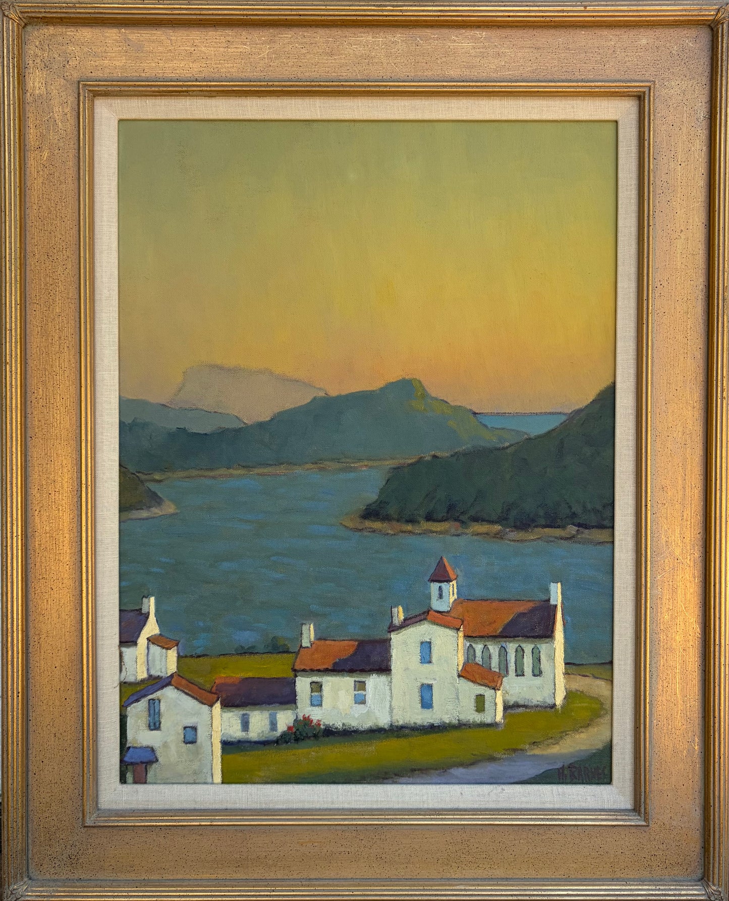 Village on the Spanish Coast