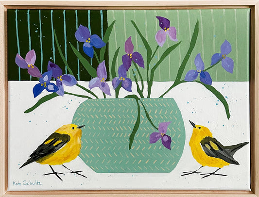 Blooming Ohio Spiderwort