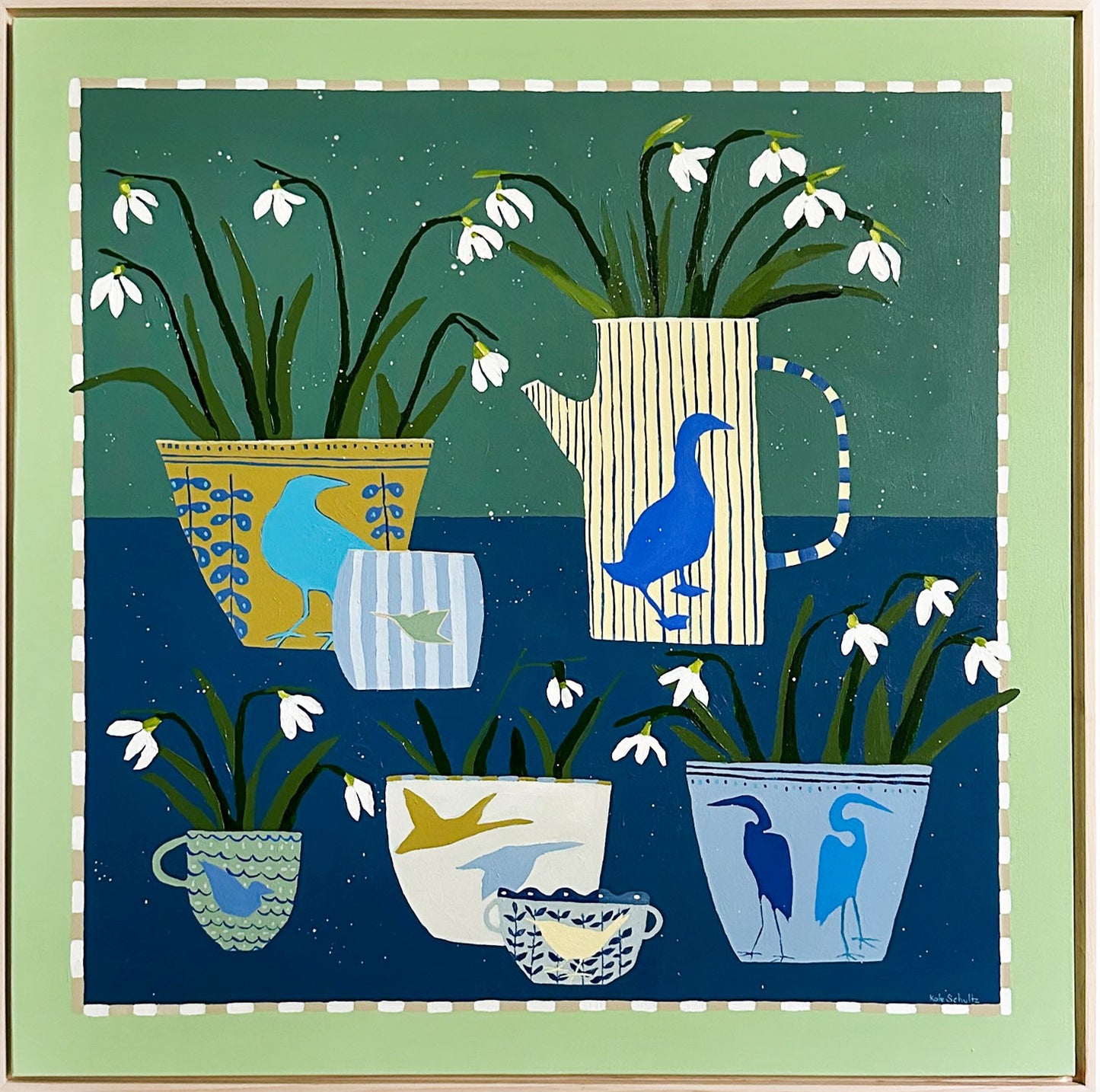 Carolina Birds and Snowdrops