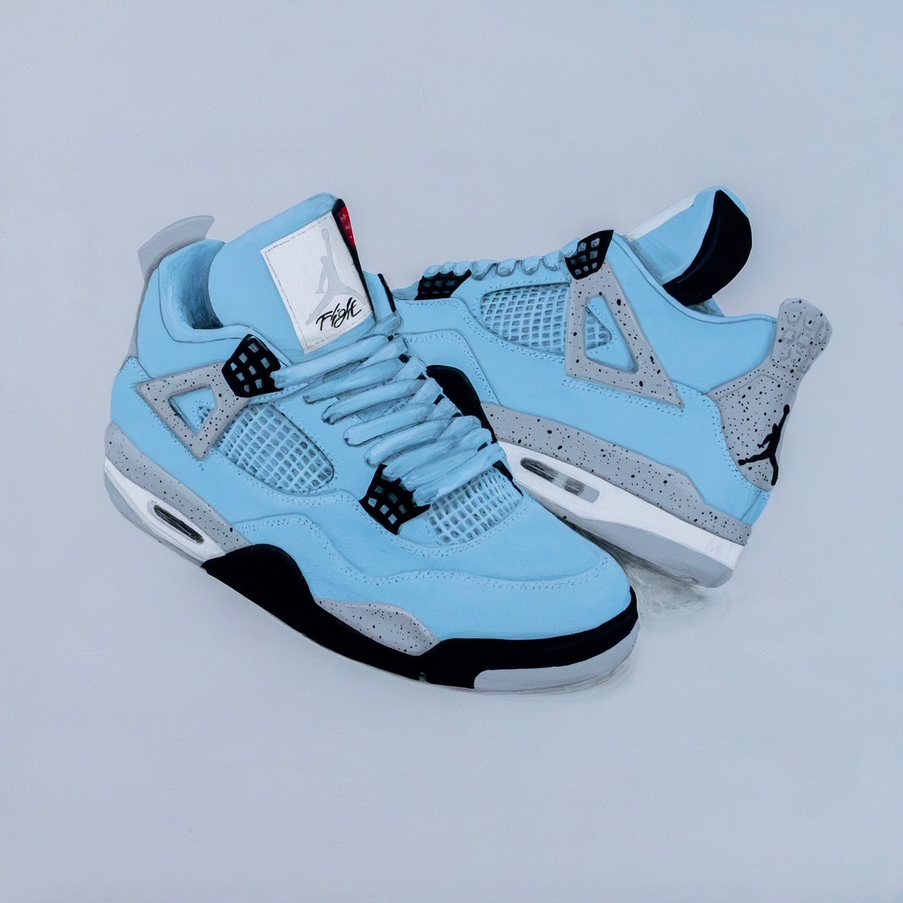 Jordan retro 4 university blue hotsell