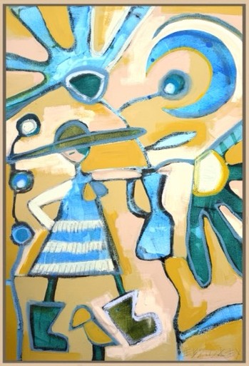 Moon Gardner in Blue