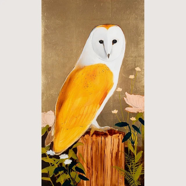 Owl on Gold II