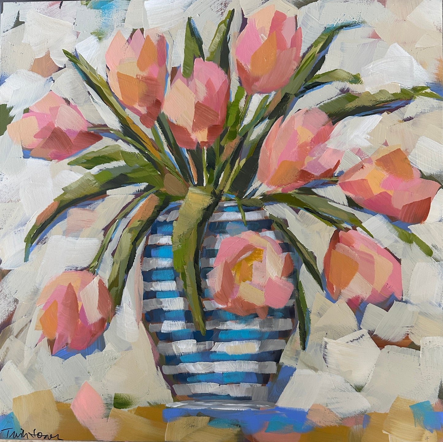 The Blue and White Vase