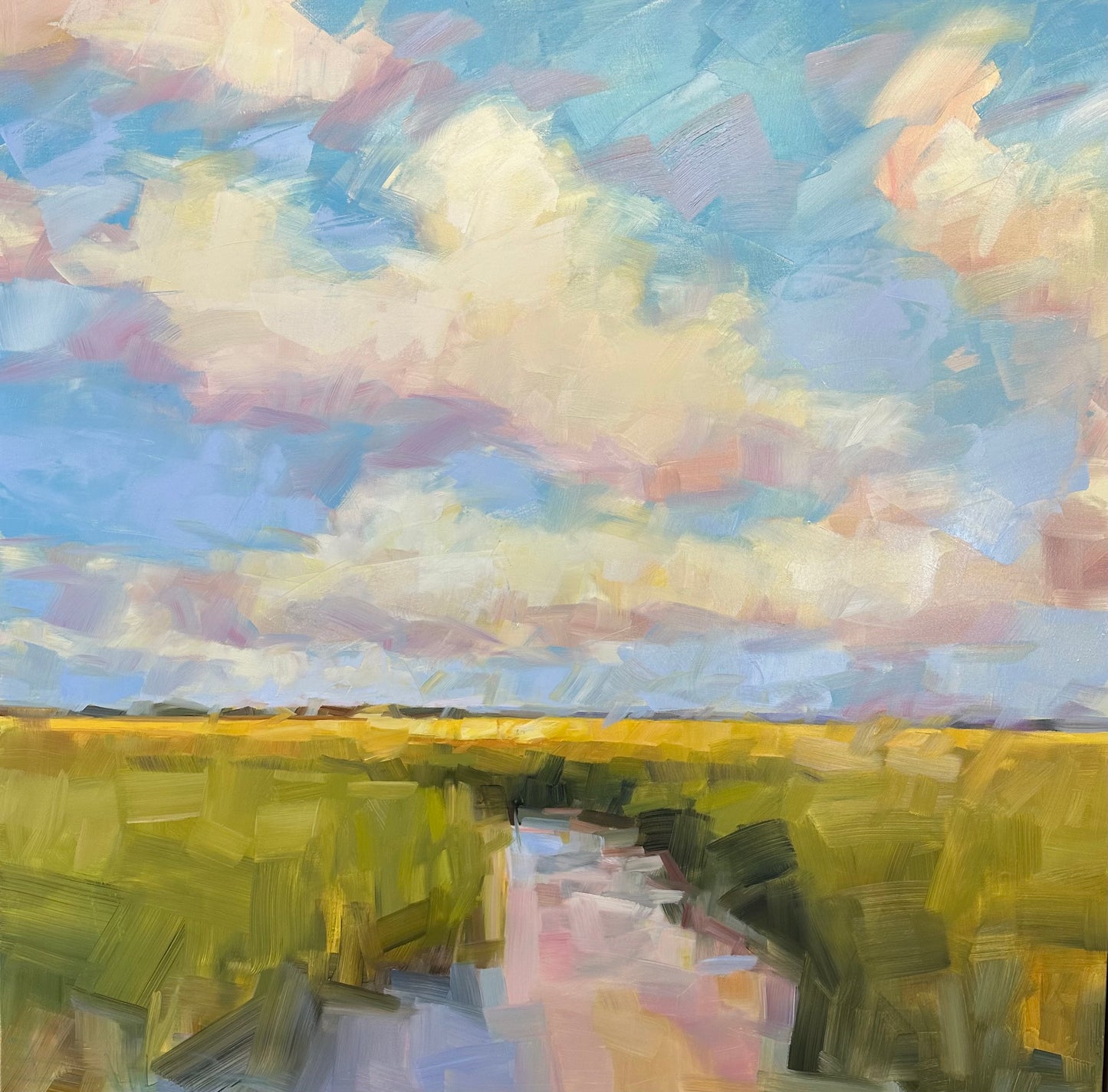Time Woven in Paint