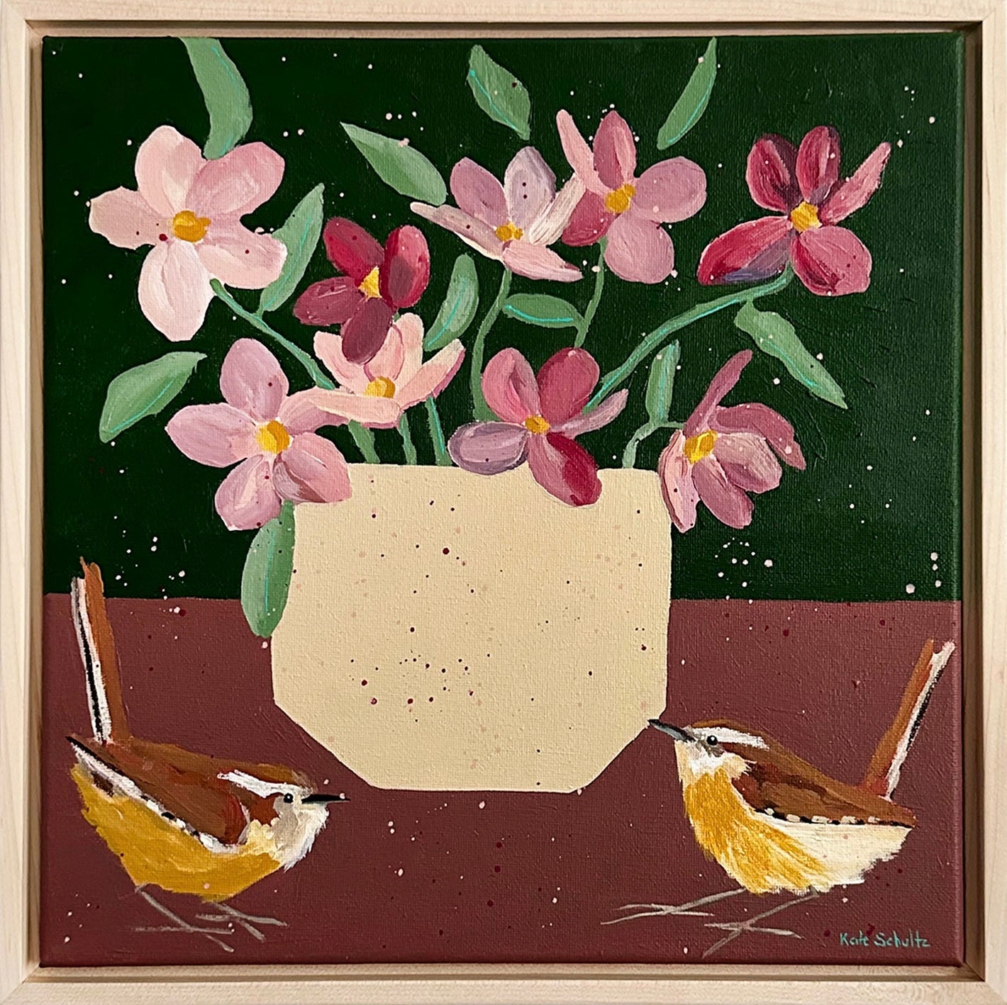 Wrens Chatting