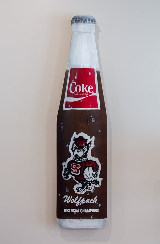 1983 NC State Champs Coke Bottle