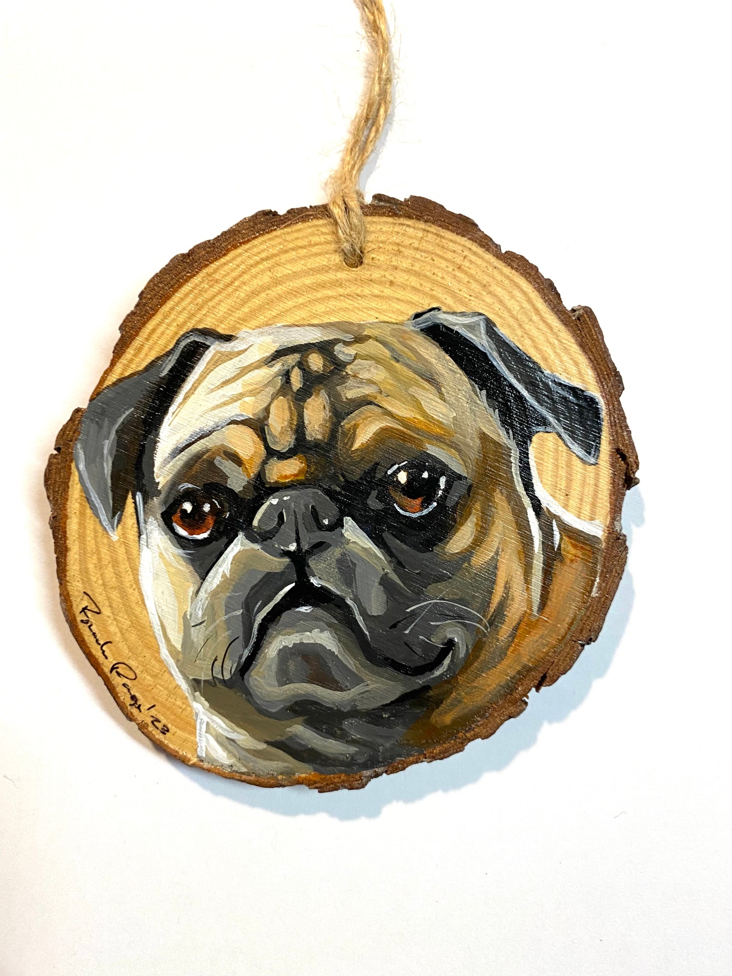 Pug Ornament