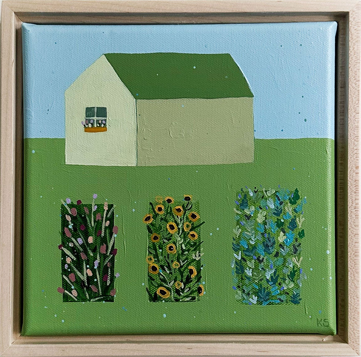 Green Garden Shed