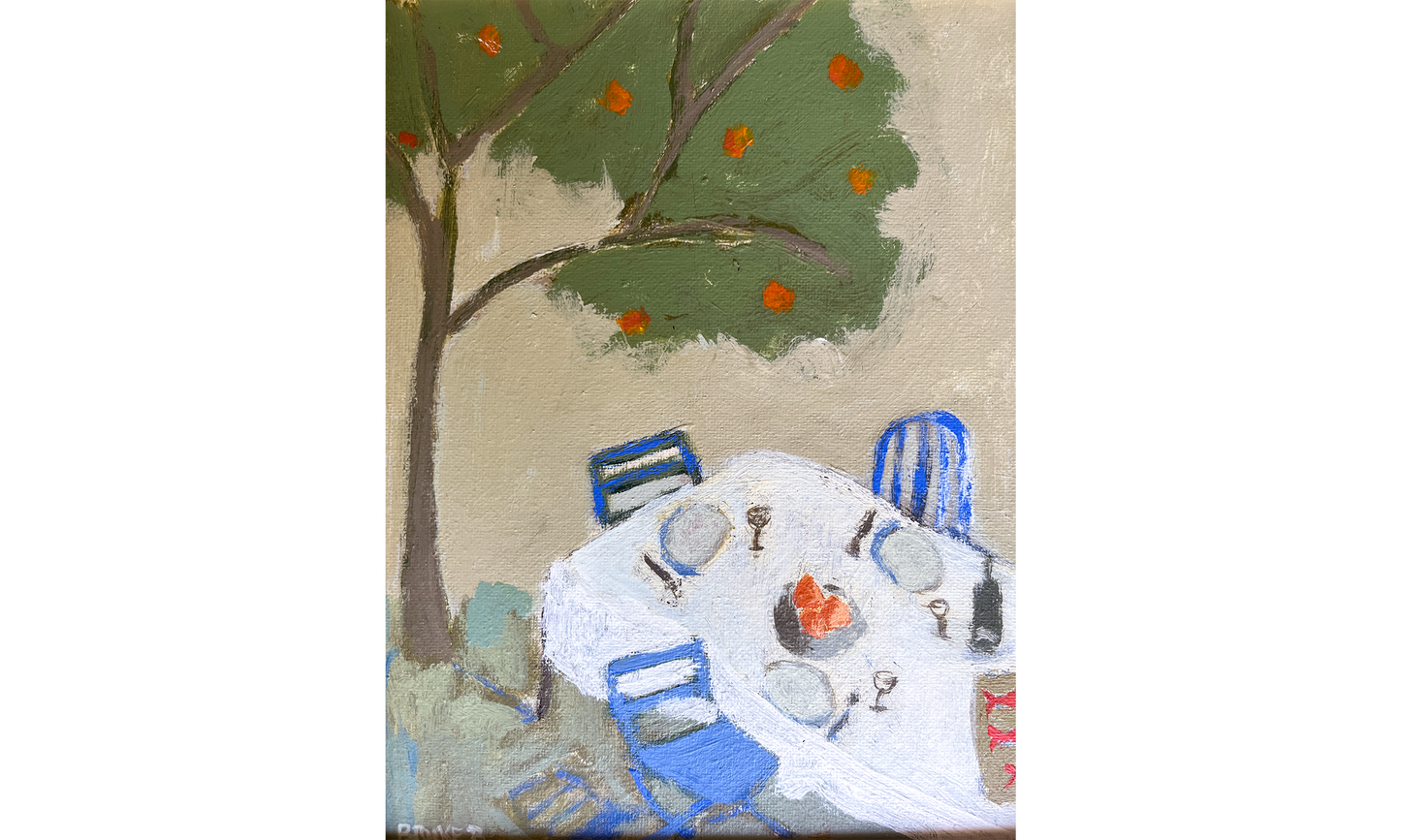 Amongst The Orange Groves