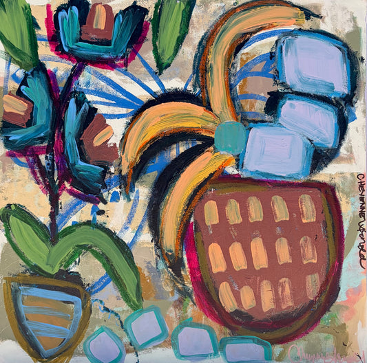 Still Life with Spotted Vase