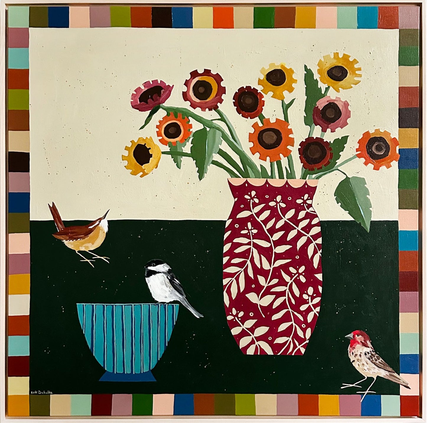 Autumn Birds Still Life