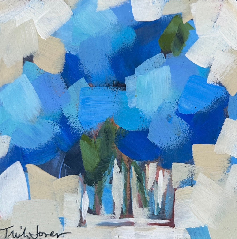 Blue Hydrangeas