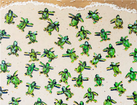 Bright Green Surfers