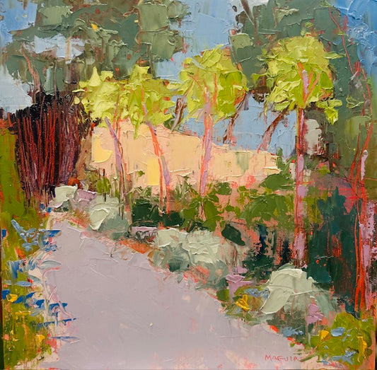 Sunlight on the Riverbank