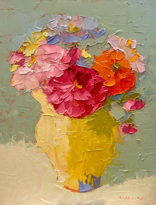 Bouquet in French Pitcher