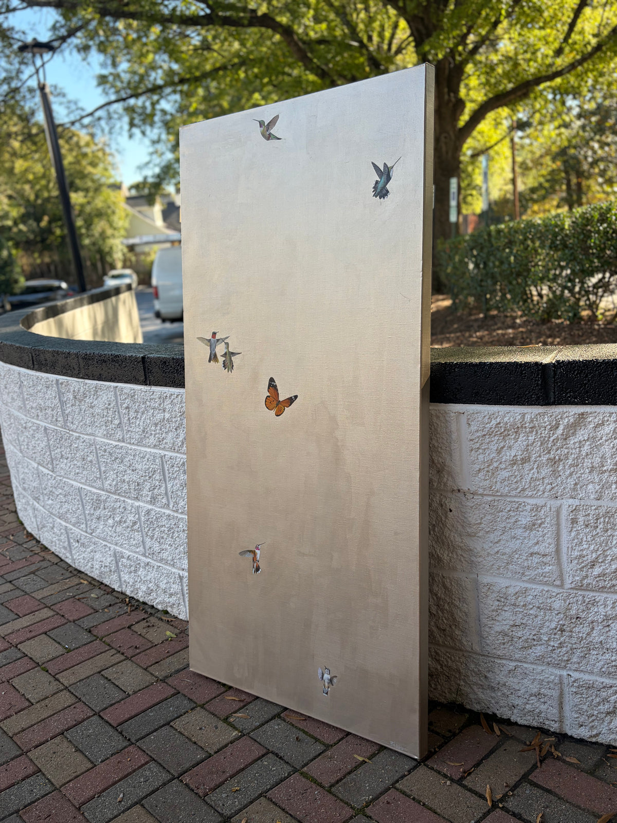 Butterflies with Hummingbirds III