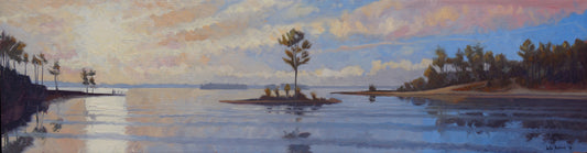 Island Pine at Sunset