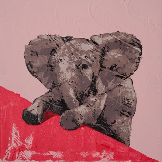Pink Elephant Calf