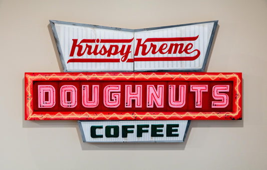 Krispy Kreme Neon Sign