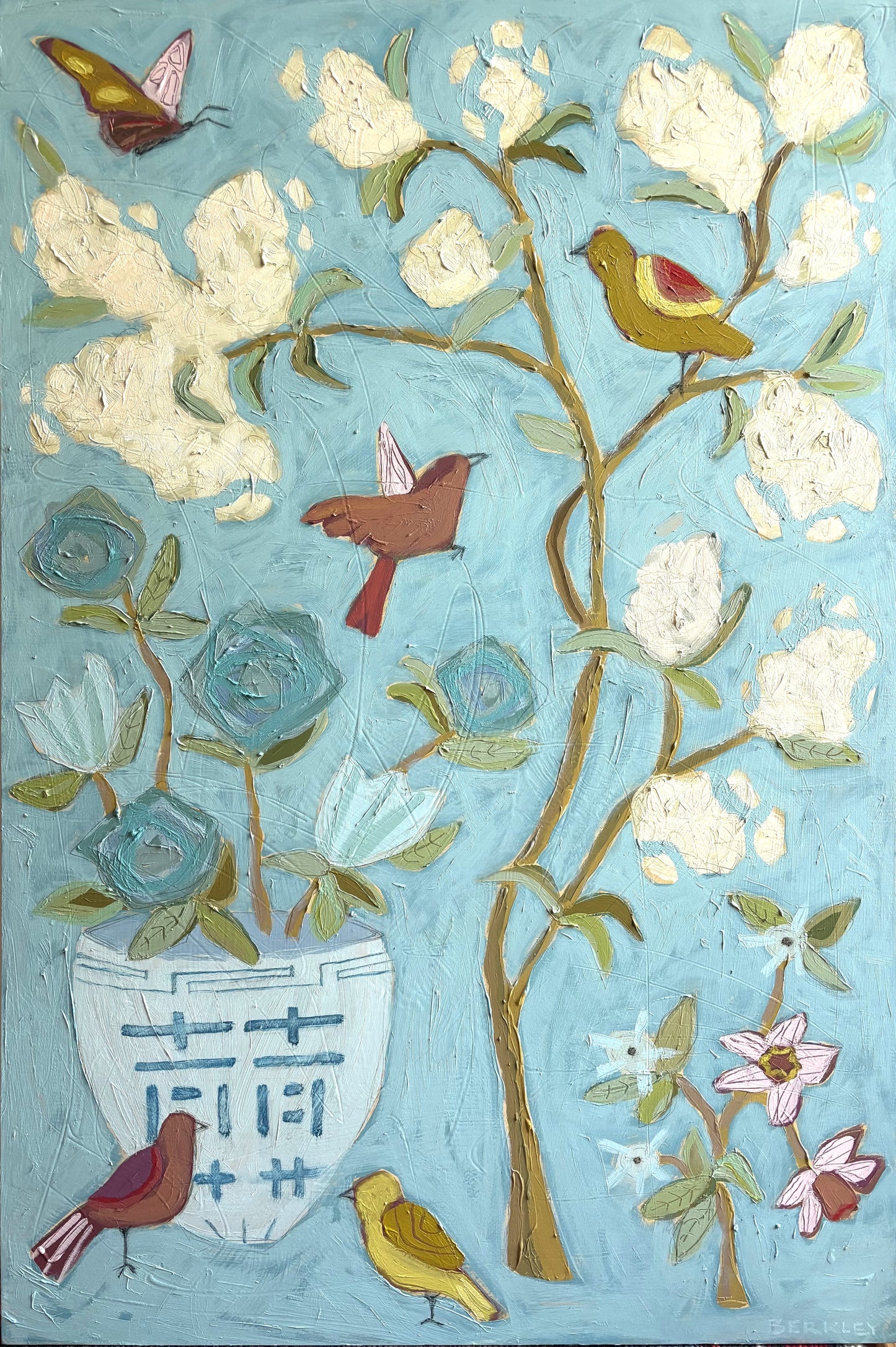 Party in the Hydrangea Bush