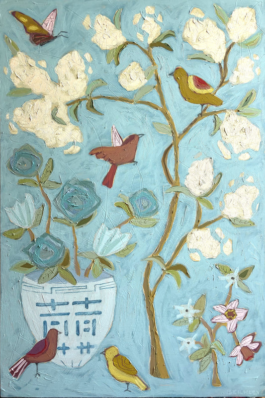 Party in the Hydrangea Bush