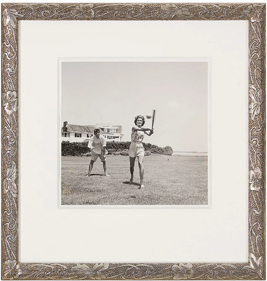 John and Jackie Play Ball