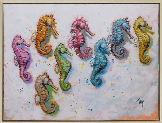 Radiant Seahorses