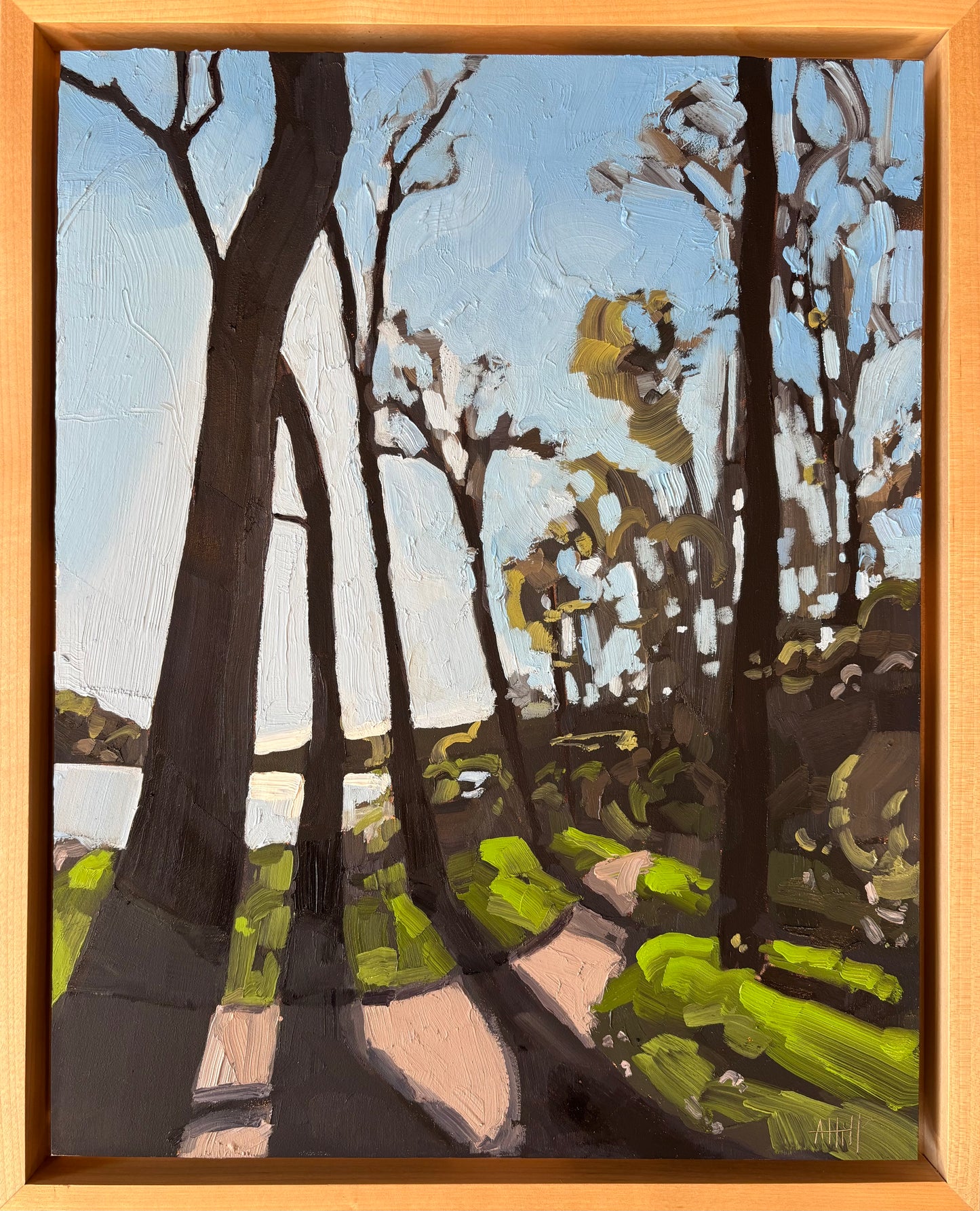 Riverside Path Sunrise