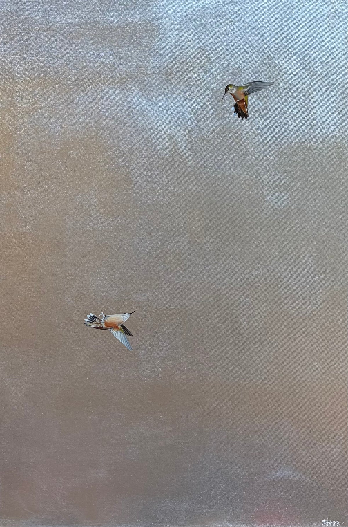 Two Hummingbirds