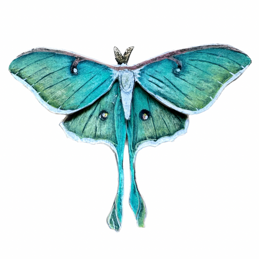 Luna Moth Ornament