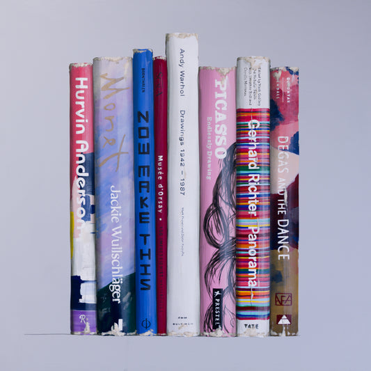 Warhol Drawings Book Stack