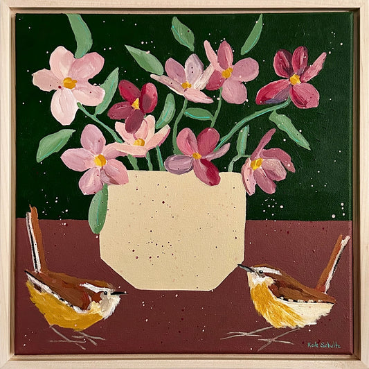 Wrens Chatting