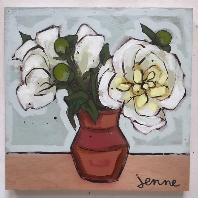 White Peonies I