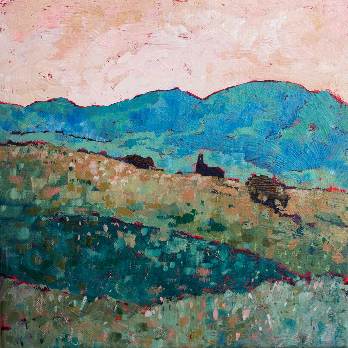Meadow with Ponies