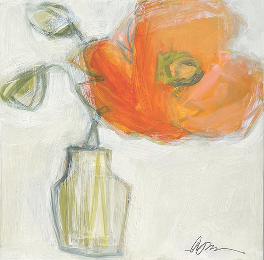 Poppy in Celadon